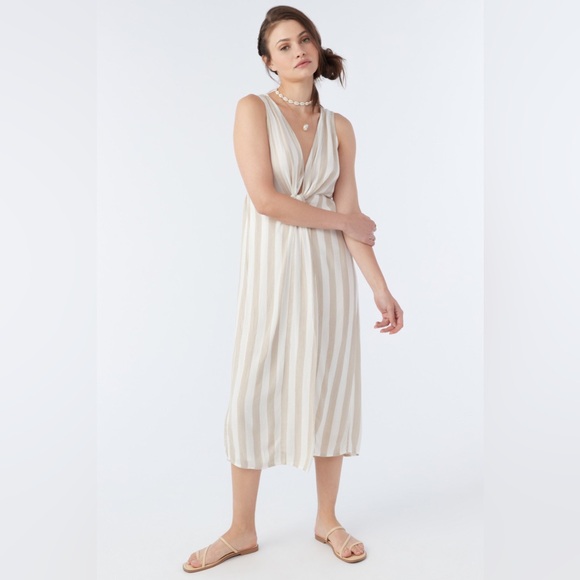 NWT O’Neill Flint Woven Midi Dress Small - Picture 1 of 14